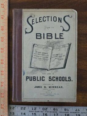 Selections from the Bible for use in Public Schools